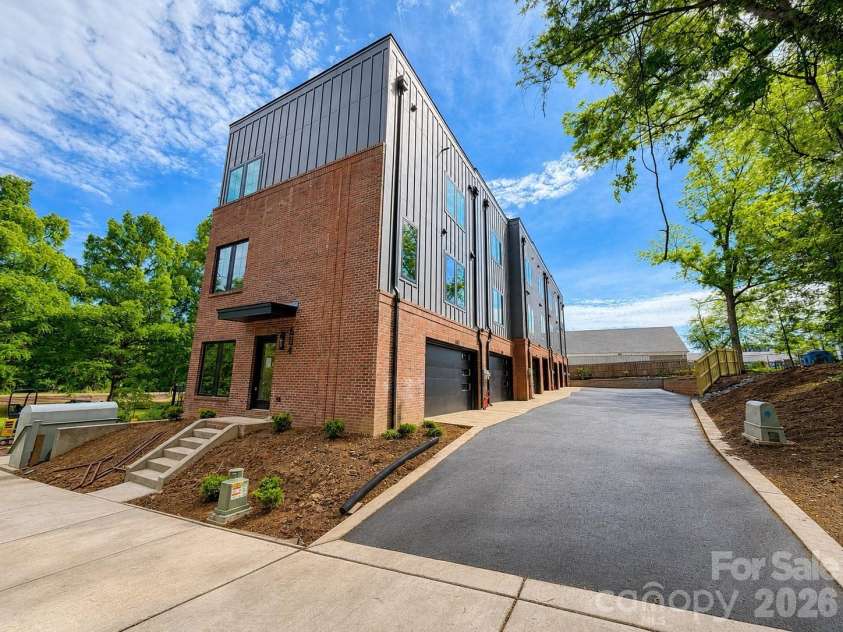 608 16th Street, Charlotte, NC 28206.  MLS# CAR4278207, YatesRealty ID 1885. Front Elevation