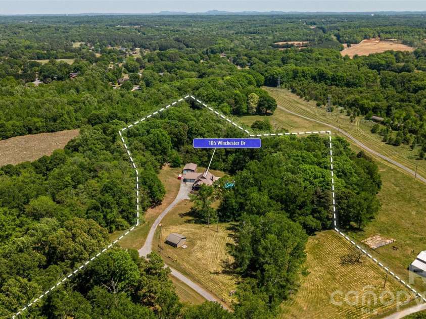 105 Winchester Drive, Shelby, NC 28152.  MLS# CAR4375983, YatesRealty ID 18850. 