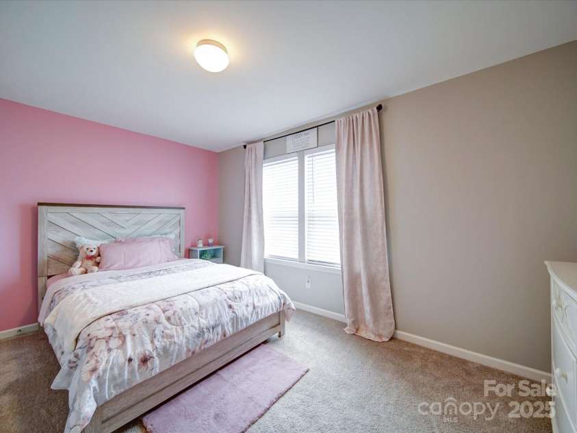 5121 Arbordale Way, Mount Holly, NC 28120.  MLS# CAR4269641, YatesRealty ID 18852. View of 2nd Guest Bedroom which is larger and features a Walk-In Closet