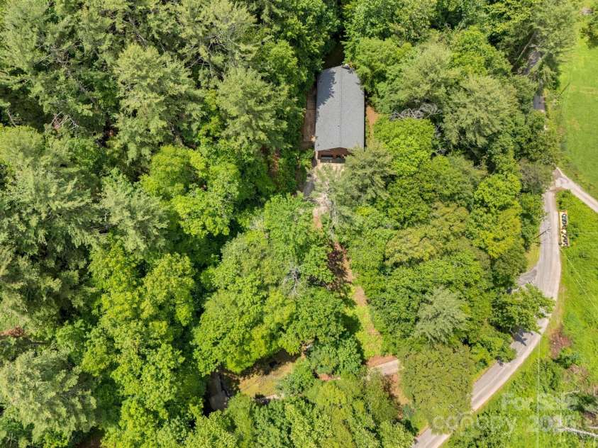 137 Flynn Branch Road, Asheville, NC 28804.  MLS# CAR4258132, YatesRealty ID 18863. Aerial View
