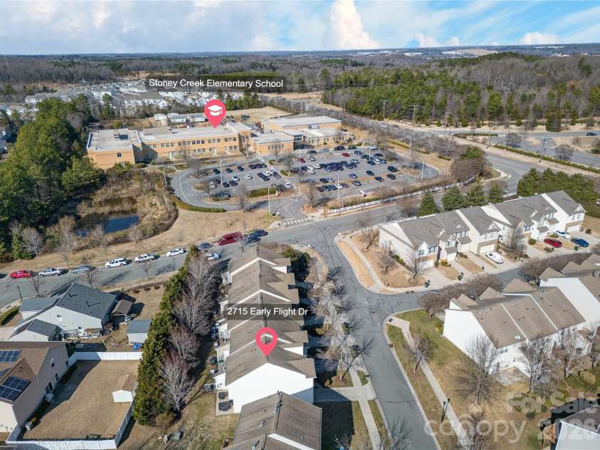 2715 Early Flight Drive, Charlotte, NC 28262.  MLS# CAR4345428, YatesRealty ID 18863. 