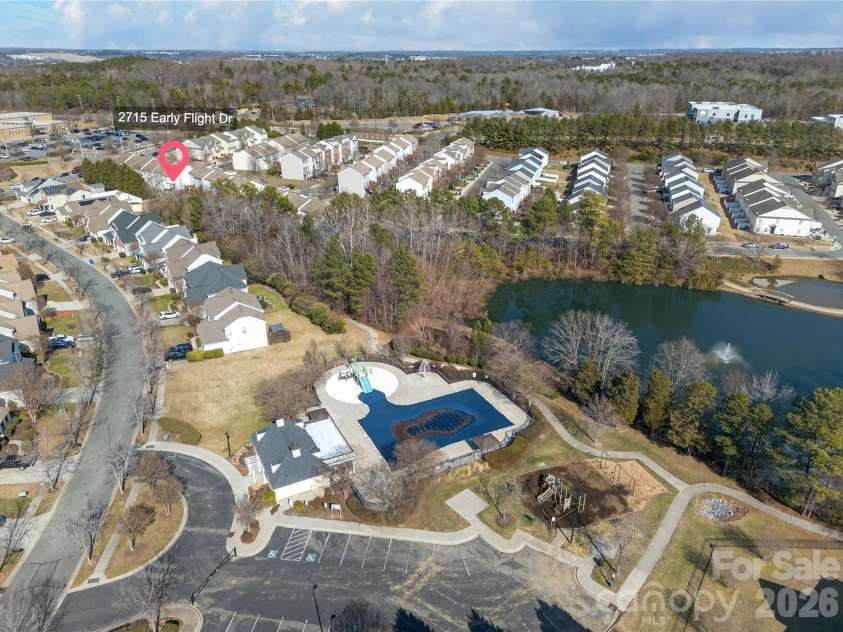 2715 Early Flight Drive, Charlotte, NC 28262.  MLS# CAR4345428, YatesRealty ID 18863. 