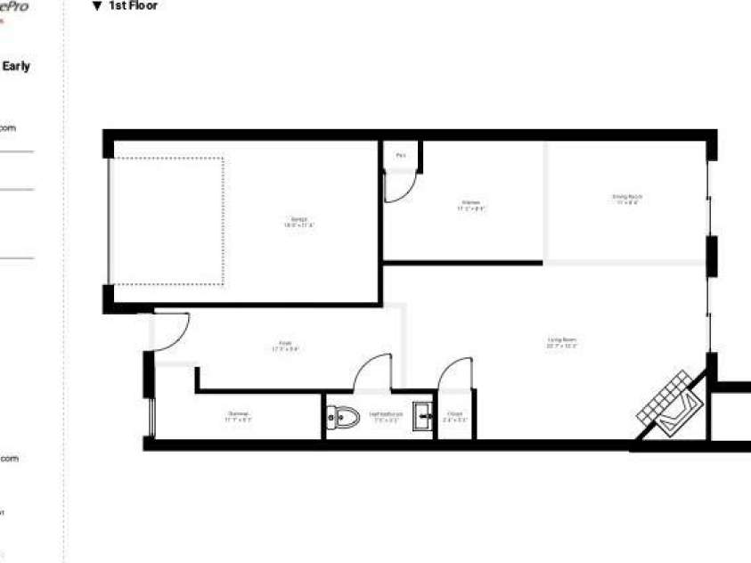 2715 Early Flight Drive, Charlotte, NC 28262.  MLS# CAR4345428, YatesRealty ID 18863. 