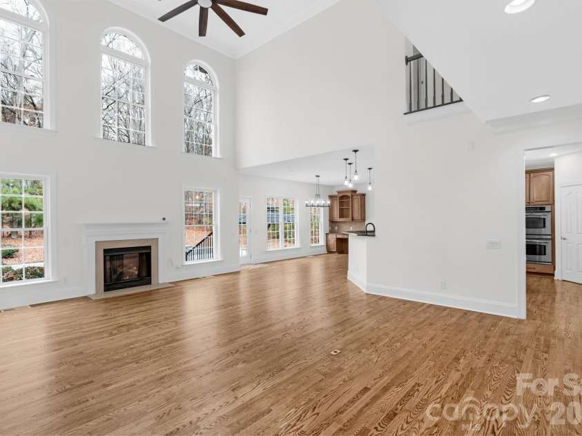 1300 Longleaf Court, Weddington, NC 28104.  MLS# CAR4306141, YatesRealty ID 18872. 2 story family room