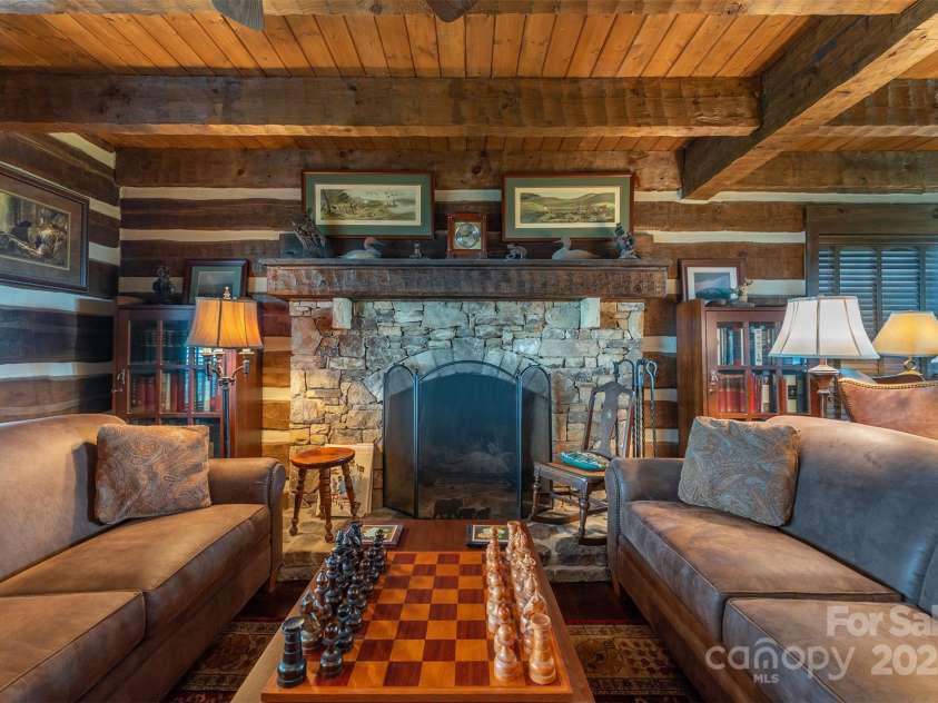 143 Daniel Boone Trail, Burnsville, NC 28714.  MLS# CAR4261449, YatesRealty ID 18872. Game night, anyone?