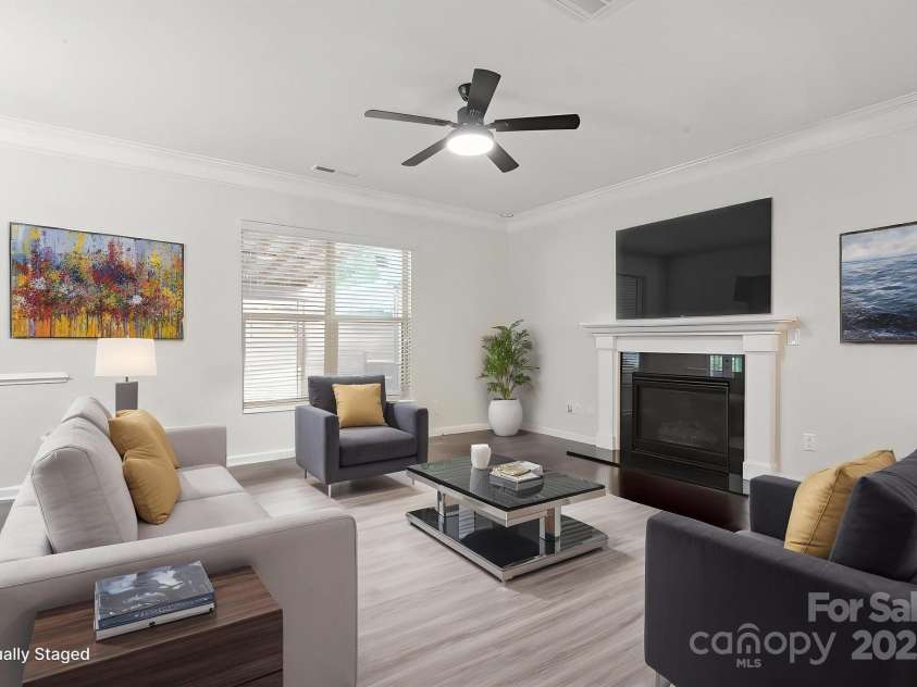 392 Winecoff Woods Drive, Concord, NC 28027.  MLS# CAR4259370, YatesRealty ID 18876. Access back porch off great room & kitchen