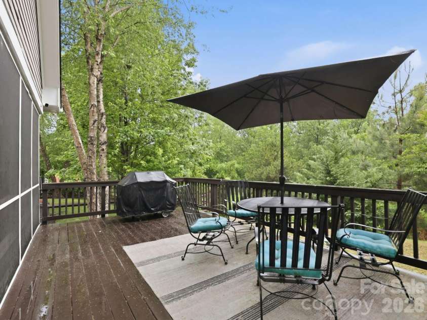1177 Windsong Bay Lane, Tega Cay, SC 29708.  MLS# CAR4369095, YatesRealty ID 18879. Back Deck