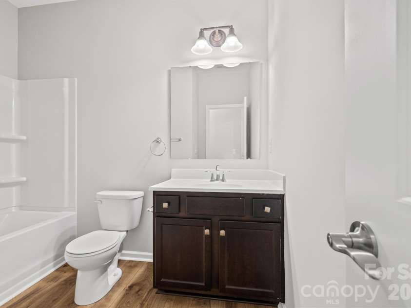 24522 Blue Heron Circle, Lancaster, SC 29720.  MLS# CAR4375579, YatesRealty ID 18885. Hall bathroom