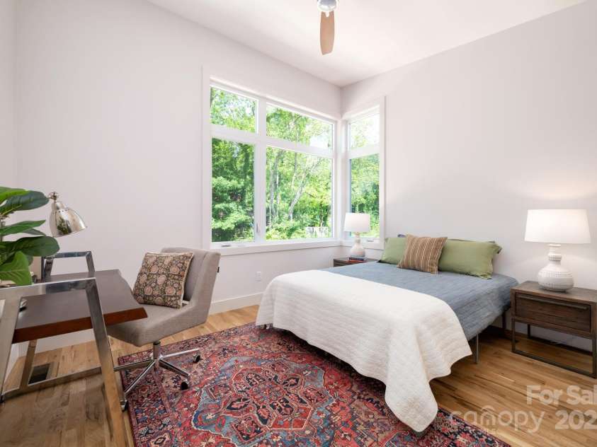 9 Orrinel Way, Asheville, NC 28806.  MLS# CAR4257922, YatesRealty ID 18885. Bedroom with Space for Desk