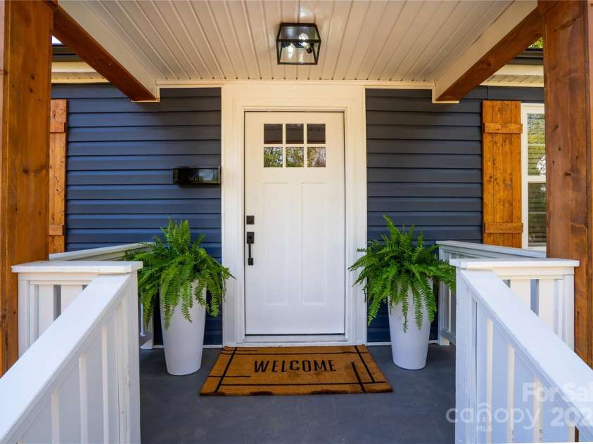 4429 Major Street, Charlotte, NC 28208.  MLS# CAR4243090, YatesRealty ID 18897. Welcome home! New front door!