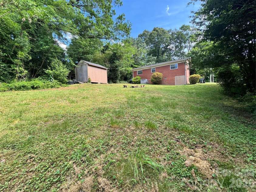 153 American Avenue, Concord, NC 28025.  MLS# CAR4373583, YatesRealty ID 18898. Backyard