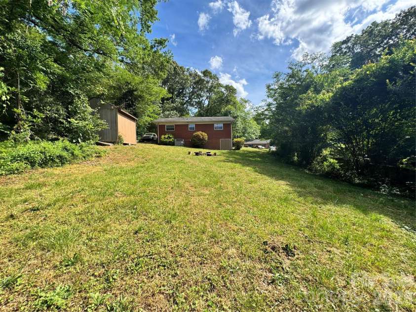 153 American Avenue, Concord, NC 28025.  MLS# CAR4373583, YatesRealty ID 18898. Backyard