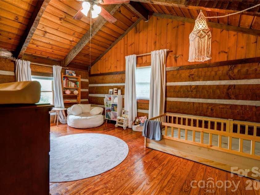 125 Sand Hill Road, Lawndale, NC 28090.  MLS# CAR4373990, YatesRealty ID 18900. Second bedroom on the upper level. 