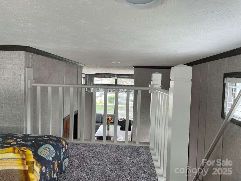 43 Vacation Pointe, Waynesville, NC 28785.  MLS# CAR4267523, YatesRealty ID 18903. Photo taken from top of loft.