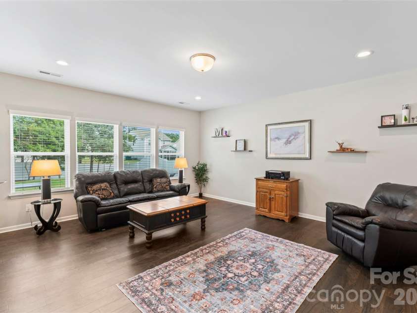 2014 Mcdonald Drive, Stanfield, NC 28163.  MLS# CAR4371123, YatesRealty ID 18913. Great room view from the kitchen