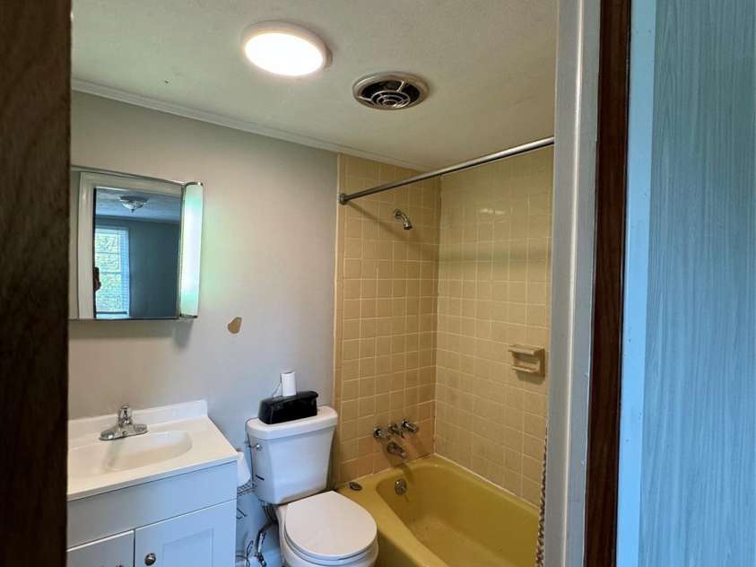 509 Main Street, Locust, NC 28097.  MLS# CAR4365906, YatesRealty ID 18915. Primary Bathroom