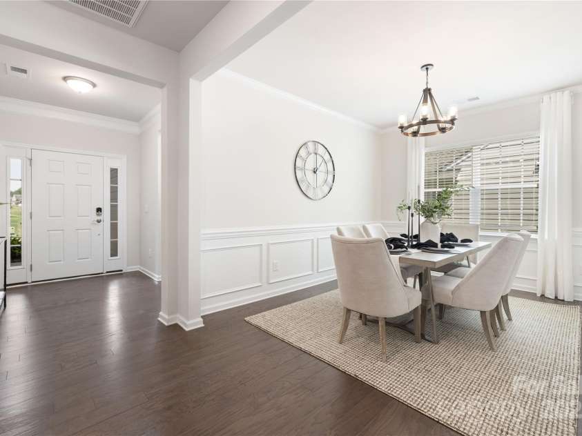 14210 Asbury Park Road, Huntersville, NC 28078.  MLS# CAR4252719, YatesRealty ID 18916. Flex dining room / office space