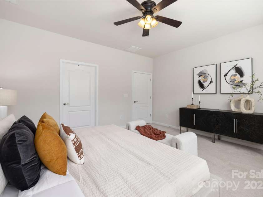 14210 Asbury Park Road, Huntersville, NC 28078.  MLS# CAR4252719, YatesRealty ID 18916. Primary bedroom