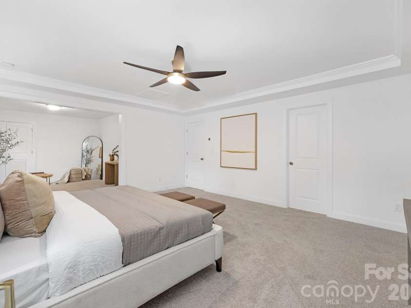 7717 Nautical View Drive, Denver, NC 28037.  MLS# CAR4304896, YatesRealty ID 18916. Master Bed