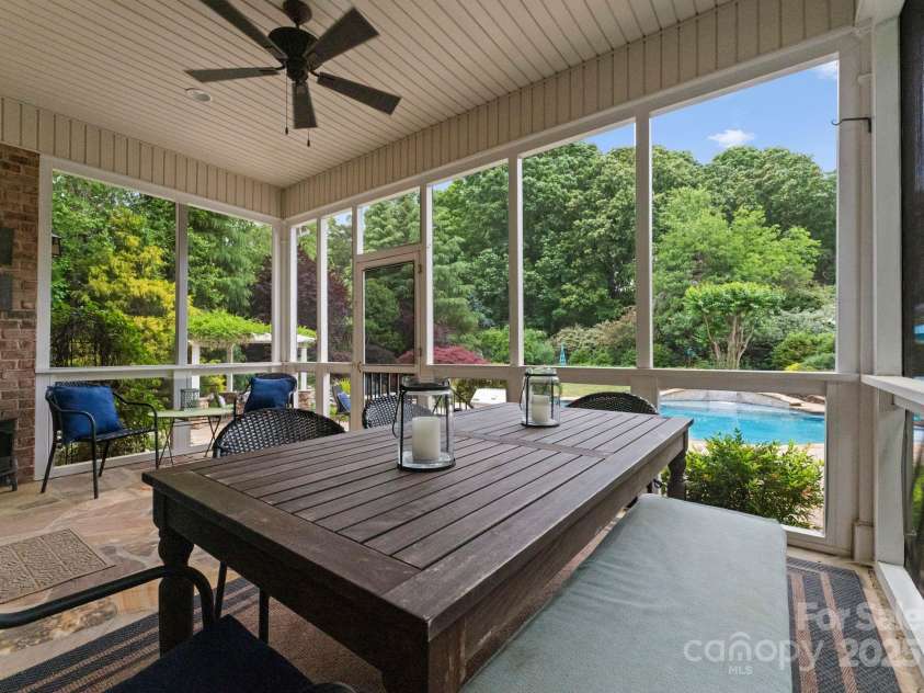2304 Thunder Gulch Court, Waxhaw, NC 28173.  MLS# CAR4249224, YatesRealty ID 18919. Screened in back porch
