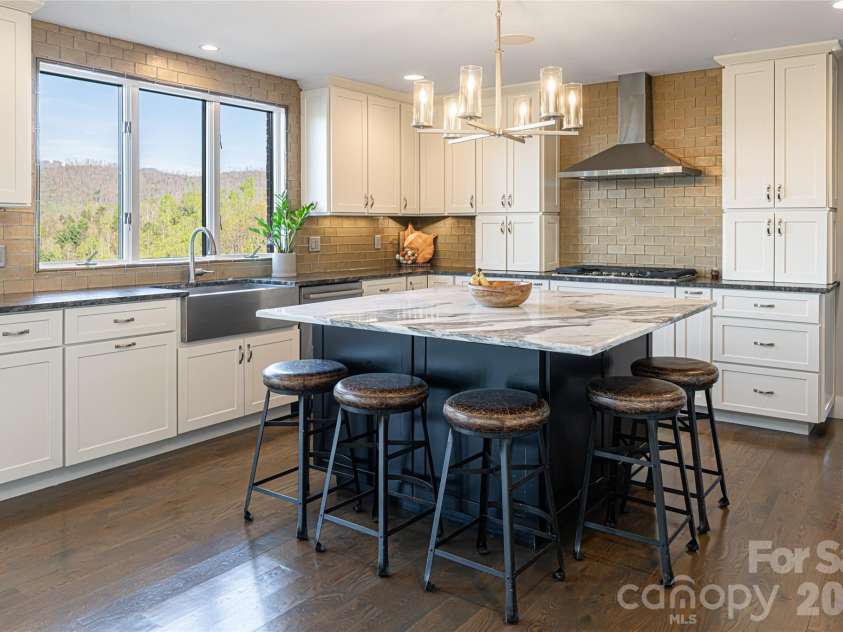 83 Cozy Mountain Lane, Weaverville, NC 28787.  MLS# CAR4368940, YatesRealty ID 18921. Kitchen