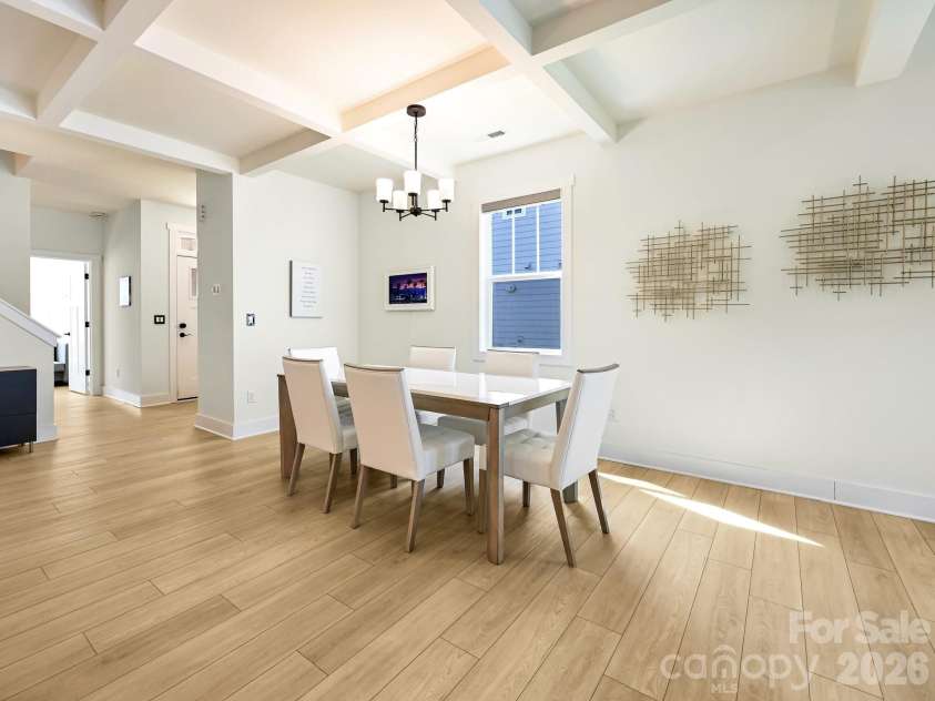 21 Christie Court, Fletcher, NC 28732.  MLS# CAR4371496, YatesRealty ID 18924. Beautiful Coffered ceiling