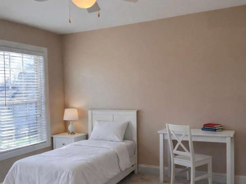 5006 Shannamara Drive, Matthews, NC 28104.  MLS# CAR4338291, YatesRealty ID 18925. BR 4 staged for illustrative purposes