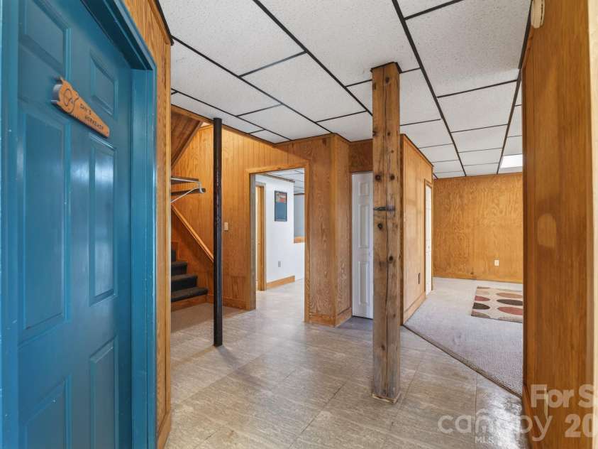 5981 Johnson Road, Clover, SC 29710.  MLS# CAR4358157, YatesRealty ID 18926. Lower level of the home
