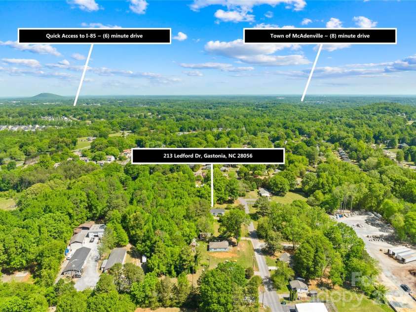 213 Ledford Drive, Gastonia, NC 28056.  MLS# CAR4368489, YatesRealty ID 18930. 