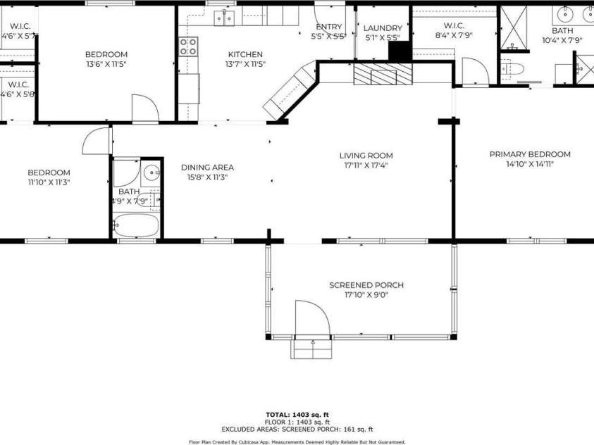 153 River Lane, Dobson, NC 27017.  MLS# CAR4233165, YatesRealty ID 1894. Floor plan
