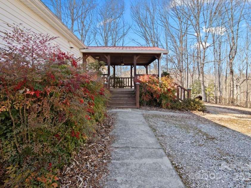 153 River Lane, Dobson, NC 27017.  MLS# CAR4233165, YatesRealty ID 1894. Rear Deck