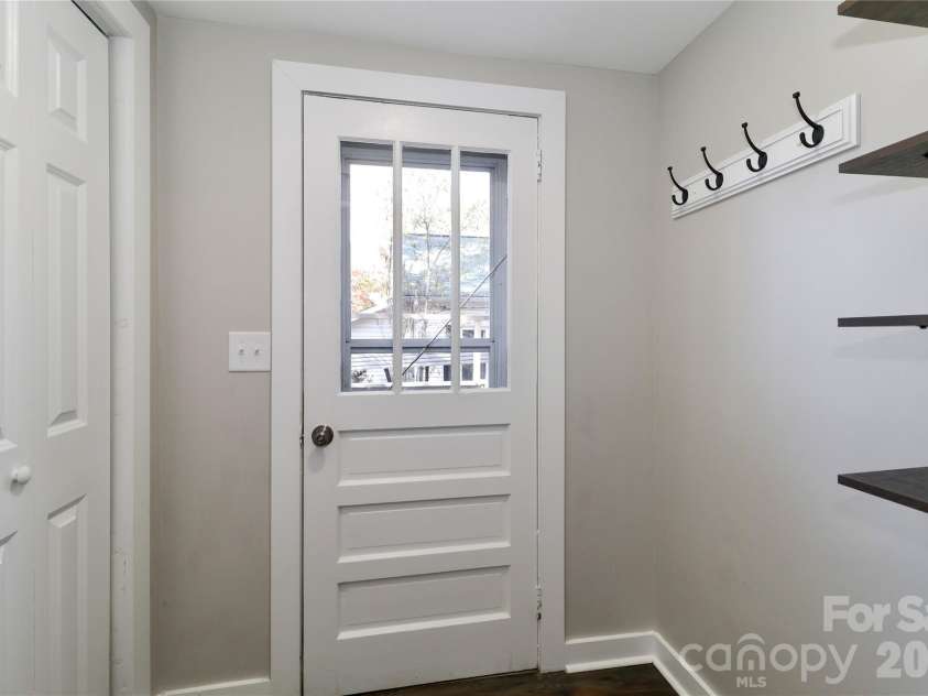 313 Dingler Avenue, Mooresville, NC 28115.  MLS# CAR4317035, YatesRealty ID 18955. Back Door