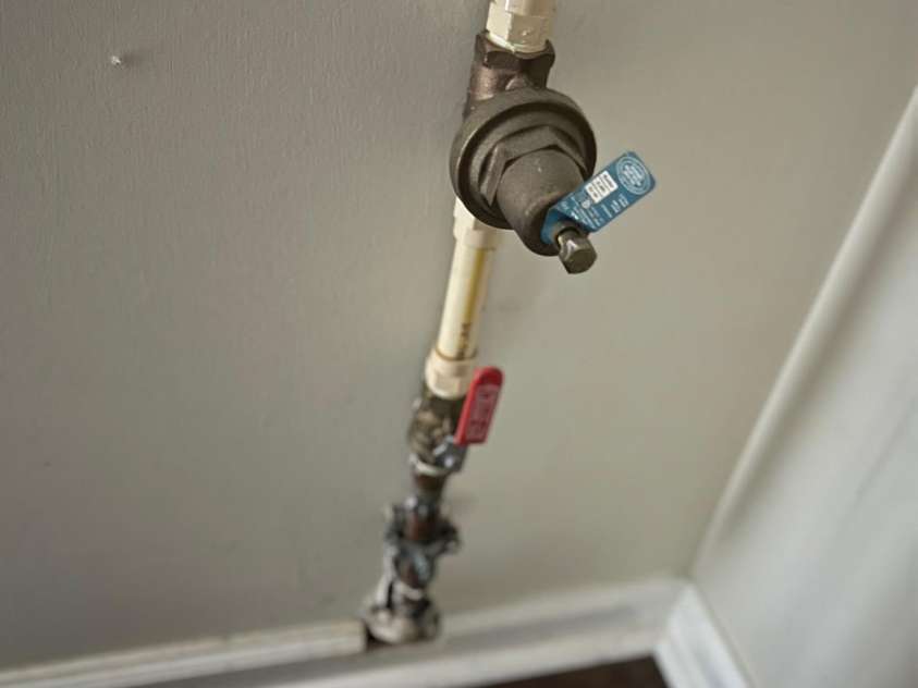 102 Brandywine Drive, Conover, NC 28613.  MLS# CAR4287198, YatesRealty ID 18957. Water cut off Behind Water Heater