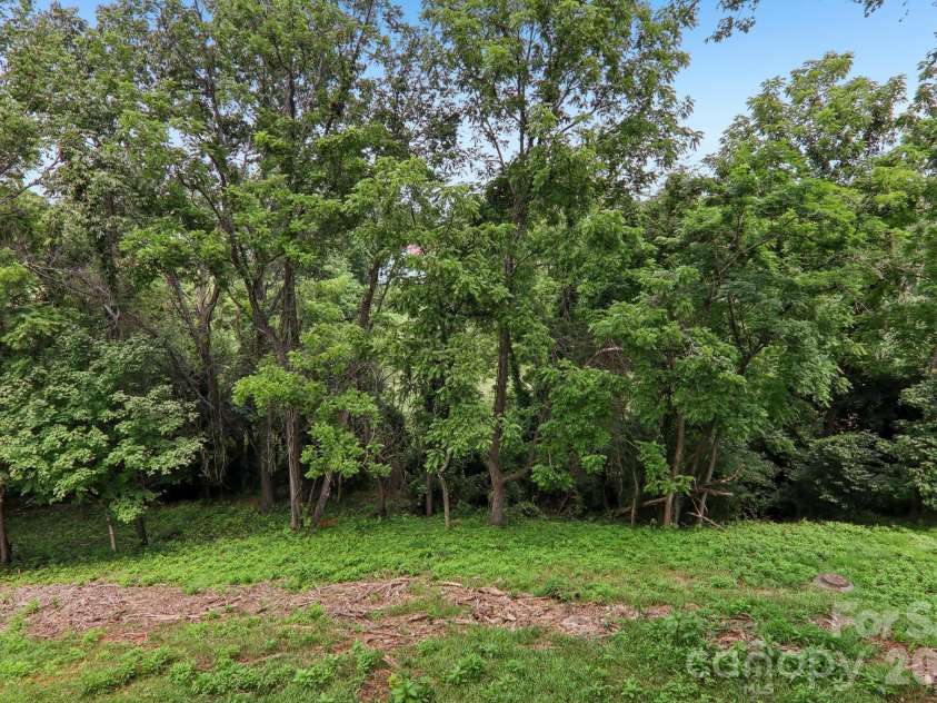 124 Main Street, Mars Hill, NC 28754.  MLS# CAR4375726, YatesRealty ID 18973. Back yard extends down wet weather creek bed