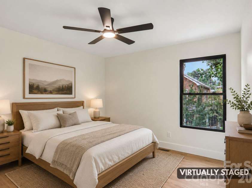 140 Main Street, Mars Hill, NC 28754.  MLS# CAR4375742, YatesRealty ID 18974. Virtually Staged Bedroom 2.