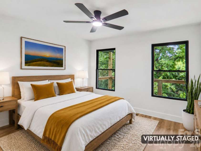 140 Main Street, Mars Hill, NC 28754.  MLS# CAR4375742, YatesRealty ID 18974. Virtually Staged Bedroom 3.