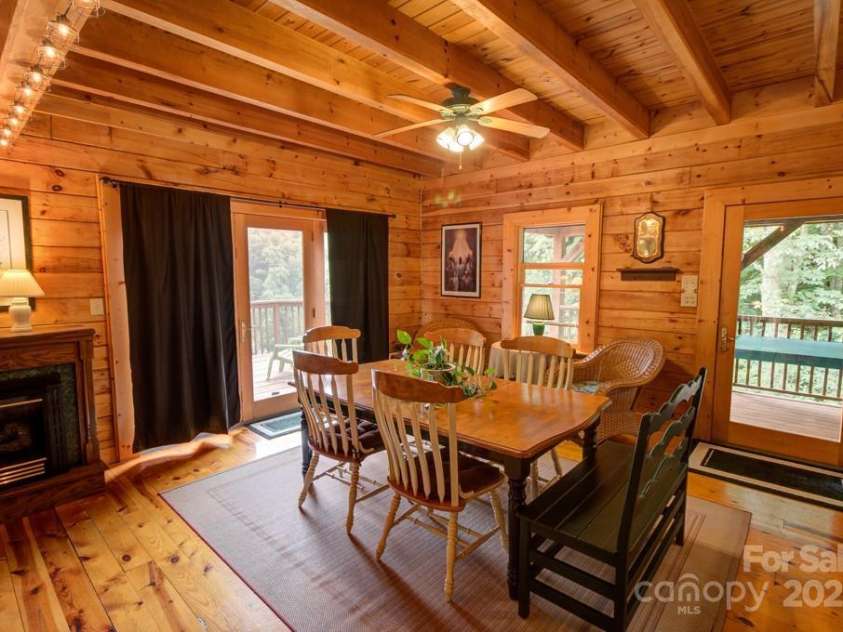 8020 Meadow Fork Road, Hot Springs, NC 28743.  MLS# CAR4306581, YatesRealty ID 1898. Main Lodge