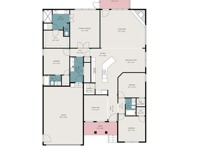 1033 Moonlight Mist Road, Belmont, NC 28012.  MLS# CAR4368585, YatesRealty ID 18980. 