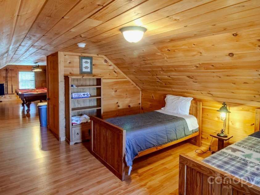 187 Gardeners Cove Road, Whittier, NC 28789.  MLS# CAR4231313, YatesRealty ID 18982. Upper Level Bonus Room  area