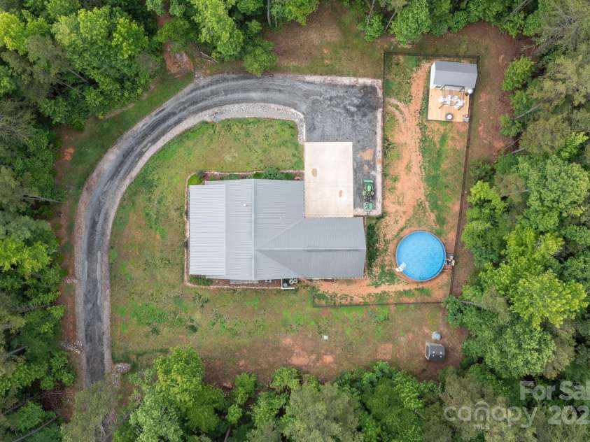 213 Genesis Place, Cleveland, NC 27013.  MLS# CAR4262619, YatesRealty ID 18984. Aerial view