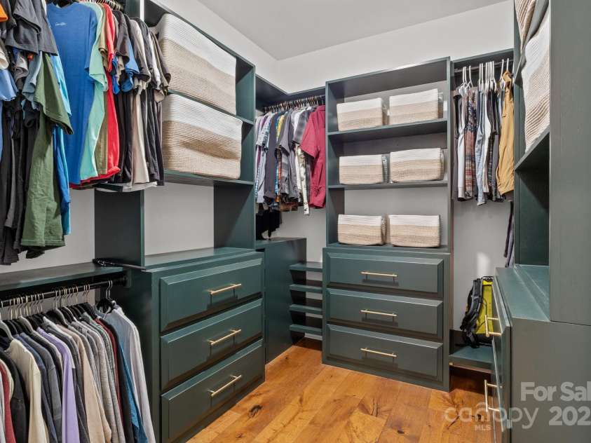 213 Genesis Place, Cleveland, NC 27013.  MLS# CAR4262619, YatesRealty ID 18984. Custom built ins in primary closet