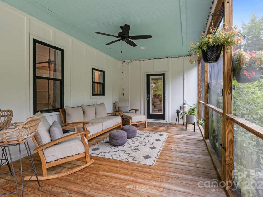 213 Genesis Place, Cleveland, NC 27013.  MLS# CAR4262619, YatesRealty ID 18984. Fully screened in porch