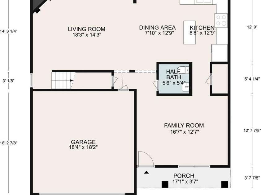 814 Monterey Court, Asheville, NC 28806.  MLS# CAR4358355, YatesRealty ID 18985. Main Floor. 