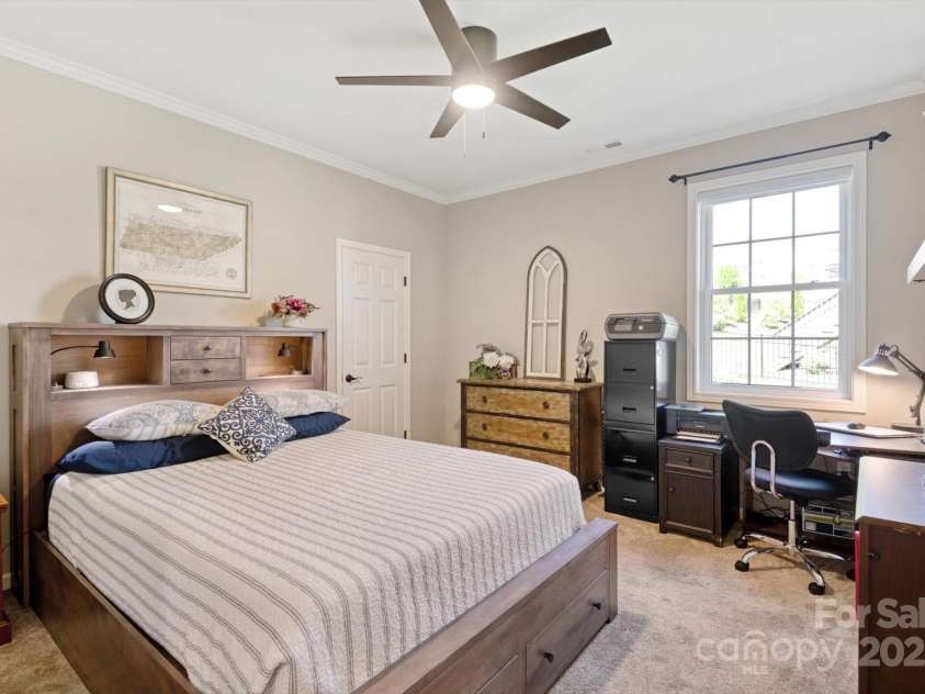 423 Blacksmith Run Drive, Hendersonville, NC 28792.  MLS# CAR4245571, YatesRealty ID 18989. Secondary bedroom.