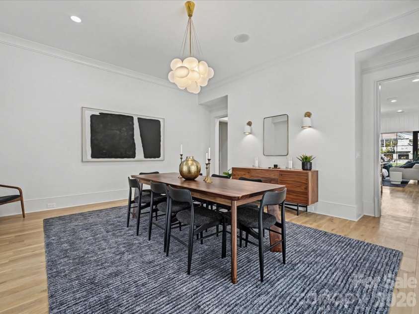 222 Dellwood Avenue, Charlotte, NC 28209.  MLS# CAR4374813, YatesRealty ID 18993. Dining Room