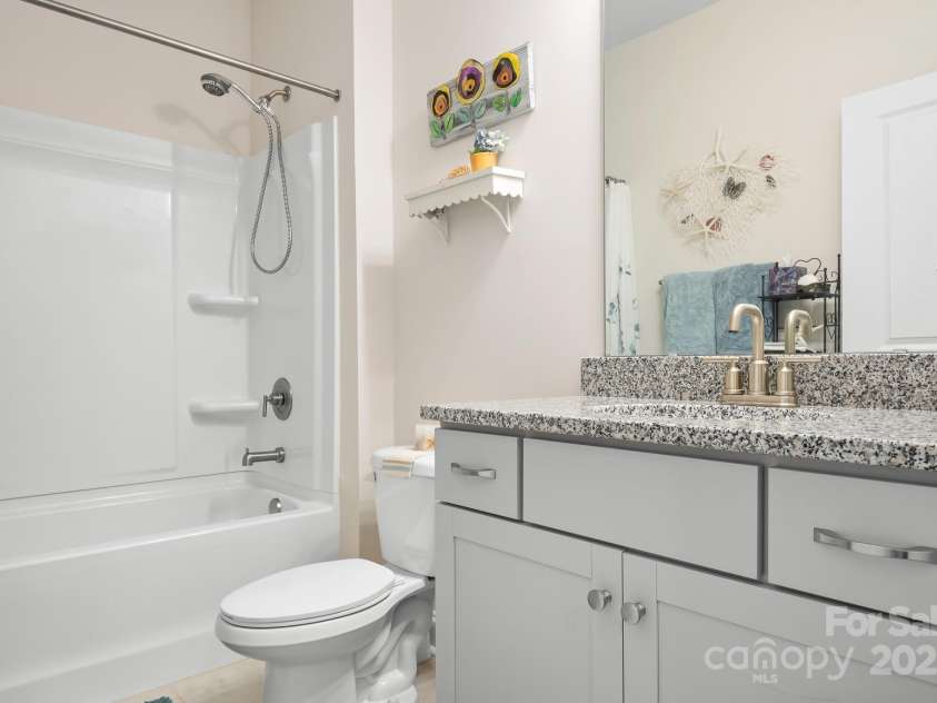 5058 Antebellum Drive, Iron Station, NC 28080.  MLS# CAR4260729, YatesRealty ID 18996. Bathroom 2