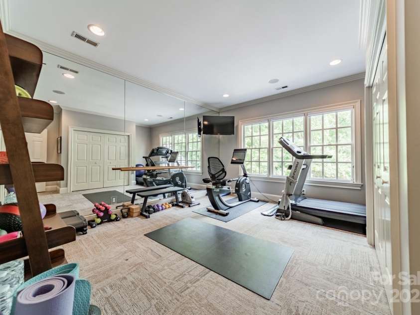 4001 Doves Roost Court, Charlotte, NC 28211.  MLS# CAR4266403, YatesRealty ID 19006. Gym/Ensuite Bedroom 3