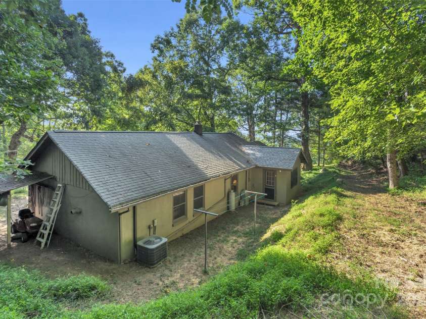 3605 Skyuka Mountain Road, Columbus, NC 28722.  MLS# CAR4289447, YatesRealty ID 1901. Back of Property