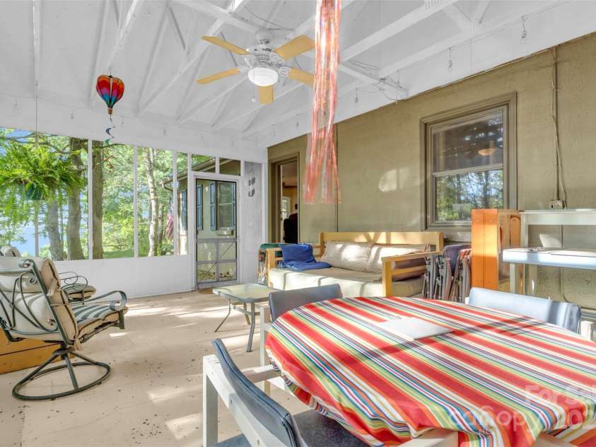 3605 Skyuka Mountain Road, Columbus, NC 28722.  MLS# CAR4289447, YatesRealty ID 1901. Screened Porch
