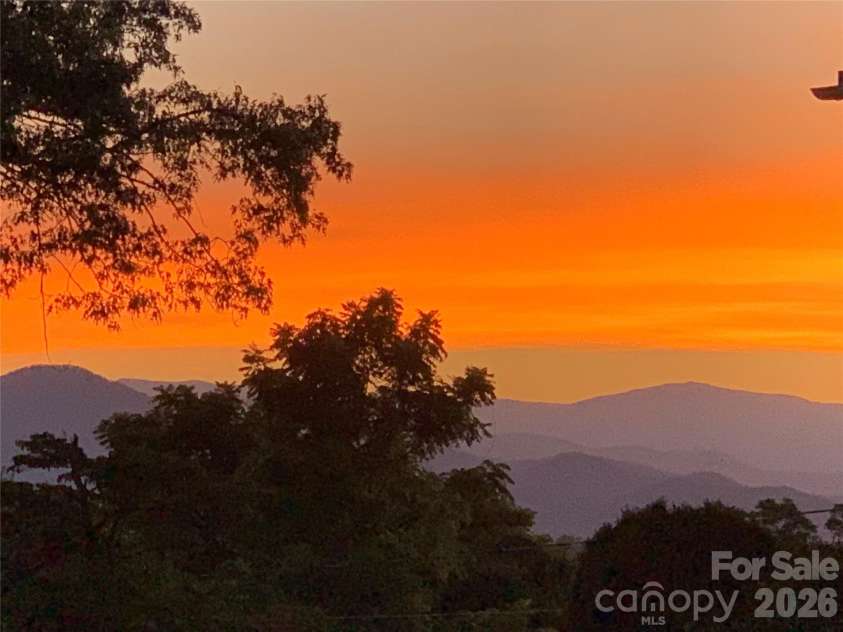 9 Crescent Drive, Marion, NC 28752.  MLS# CAR4370205, YatesRealty ID 19010. Long range Mountain View from office window
